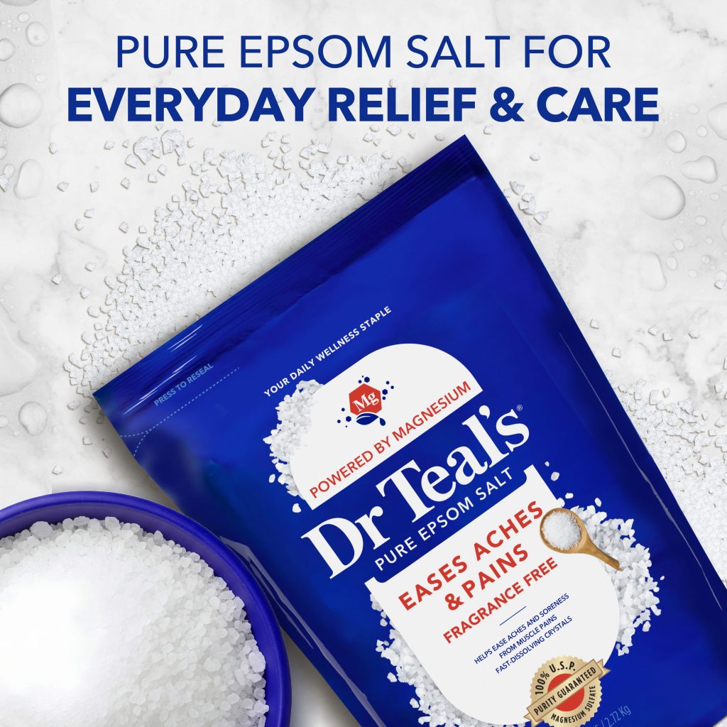 pure epsom salt for everyday relief & care