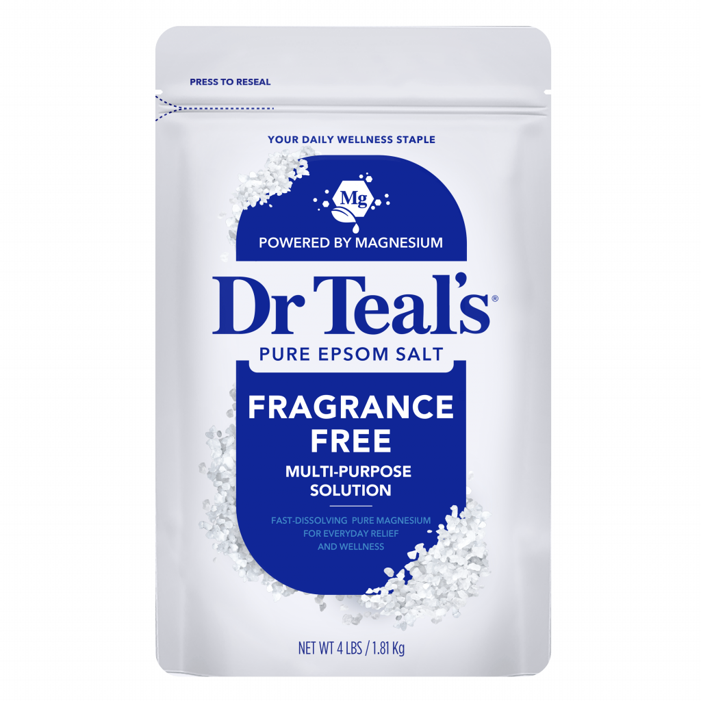 pure epsom salt fragrance free 4 lb resealable bag