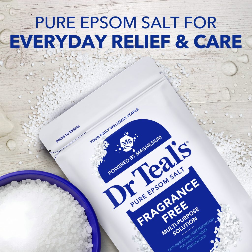 pure epsom salt for everyday relief & care