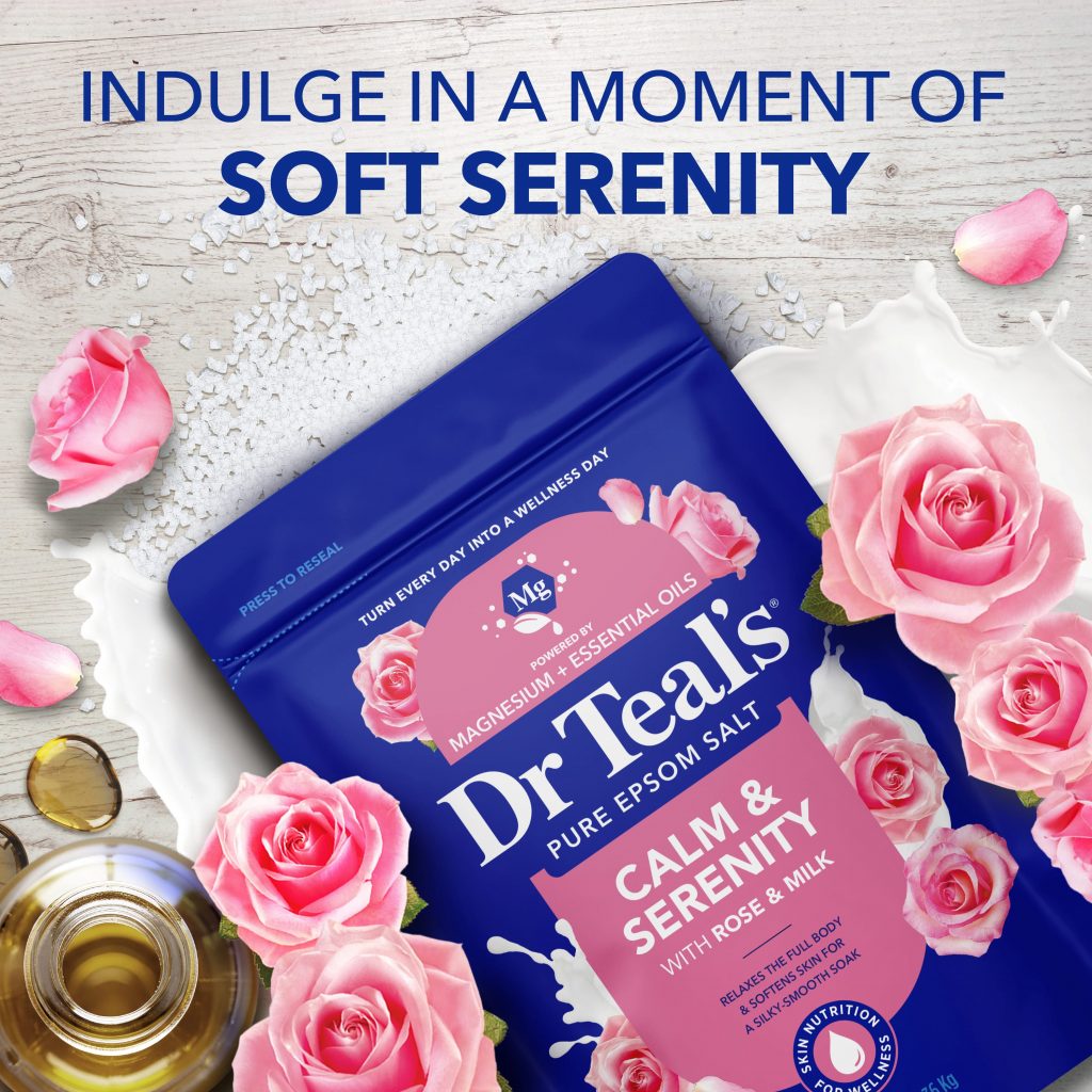 indulge in a moment of soft serenity