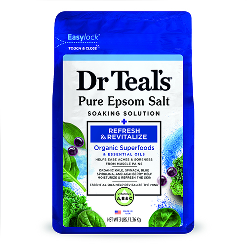 Refresh & Revitalize Pure Epsom Salt Soak with SuperFoods & Essential Oils