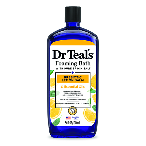 Prebiotic Lemon Balm Foaming Bath with Essential Oils