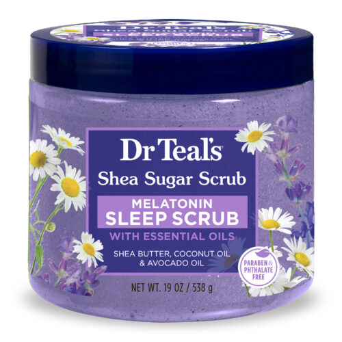 Shea Sugar Scrub with Melatonin & Essential Oils