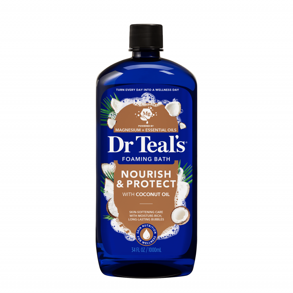 Nourish & Protect Foaming Bath with Coconut Oil bottle