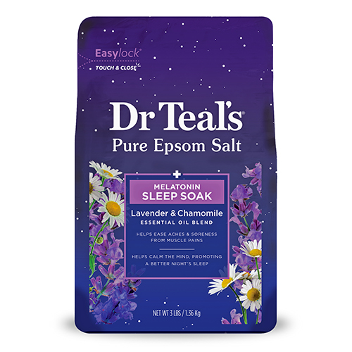 Melatonin Pure Epsom Salt Sleep Soak with Essential Oils