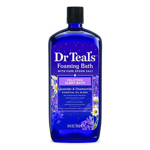 Melatonin Sleep Foaming Bath with Lavender & Chamomile Essential Oils