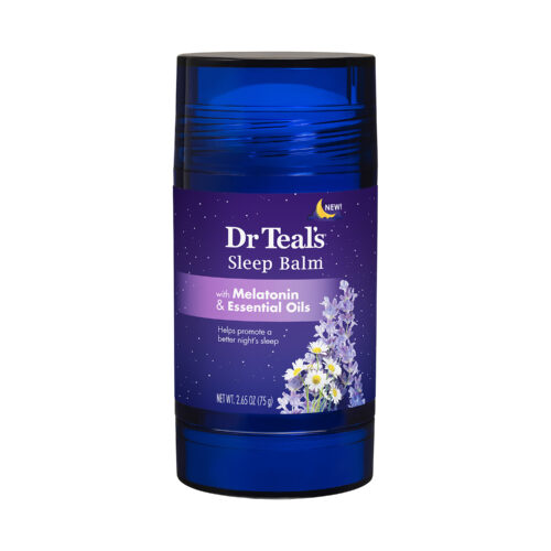 Dr. Teal's Melatonin Sleep Balm with Lavender & Chamomile Essential Oils