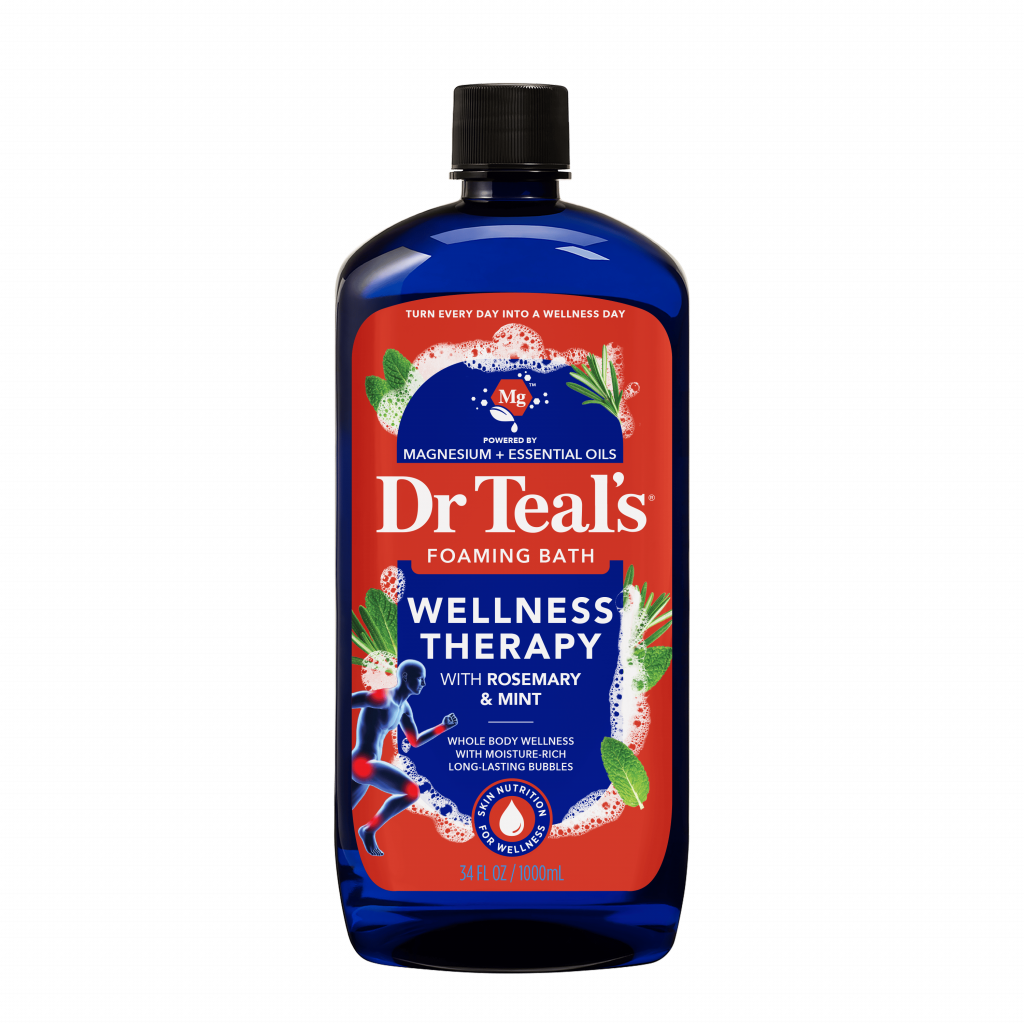 Wellness Therapy with Rosemary & Mint Foaming Bath bottle
