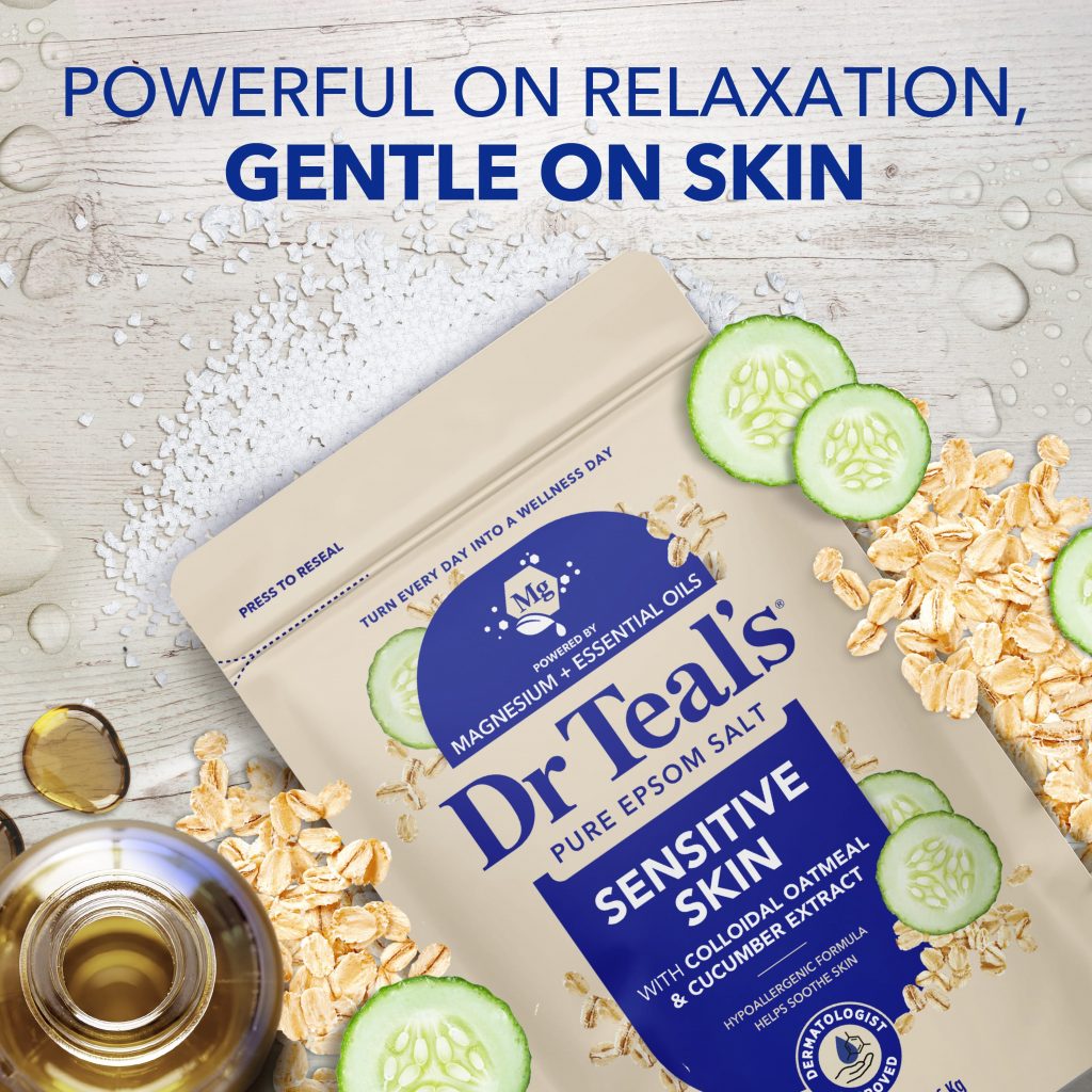 powerful on relaxation, gentle on skin