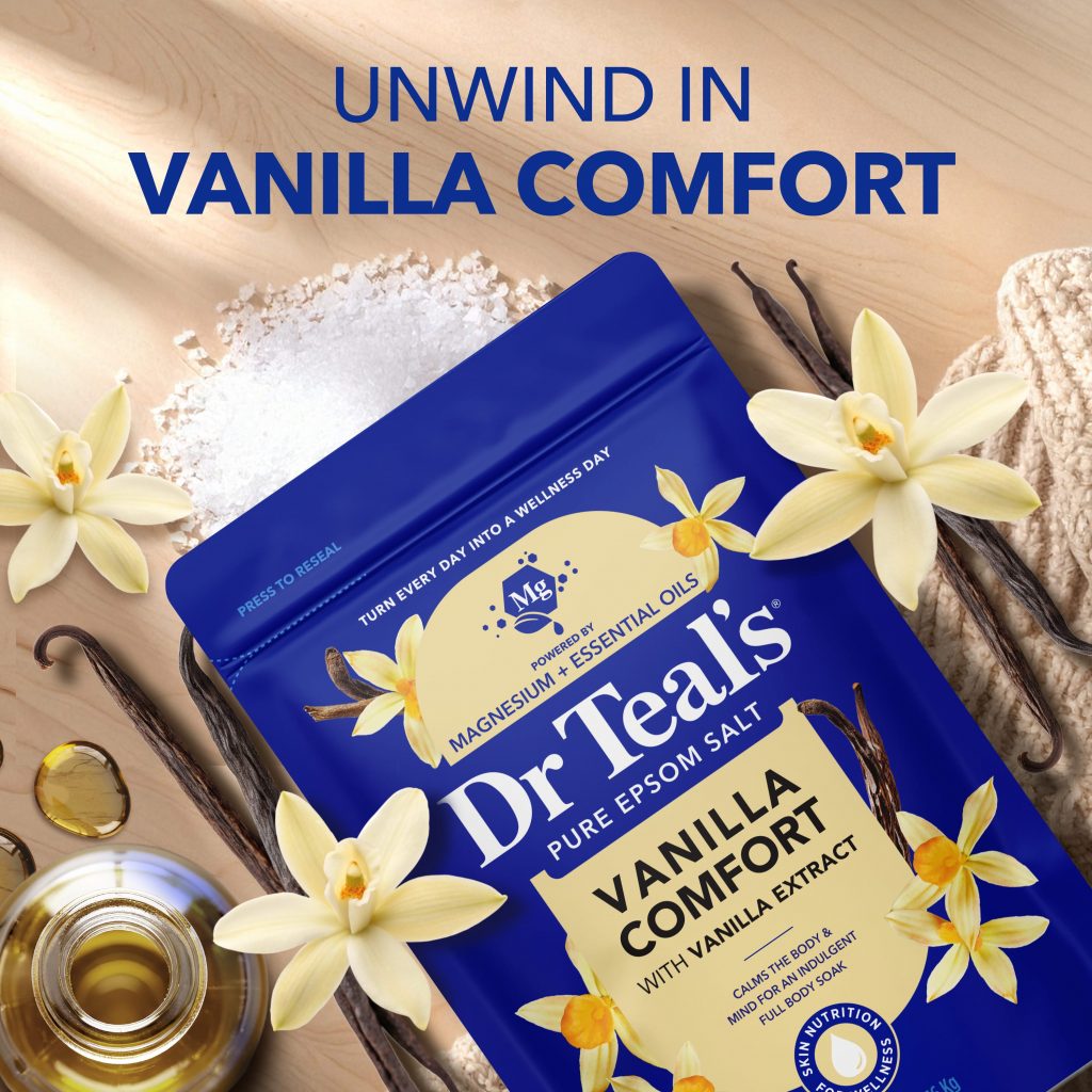 unwind in vanilla comfort