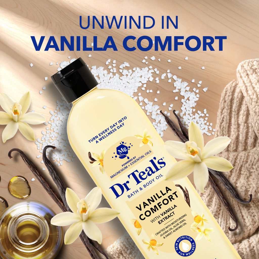 unwind in vanilla comfort