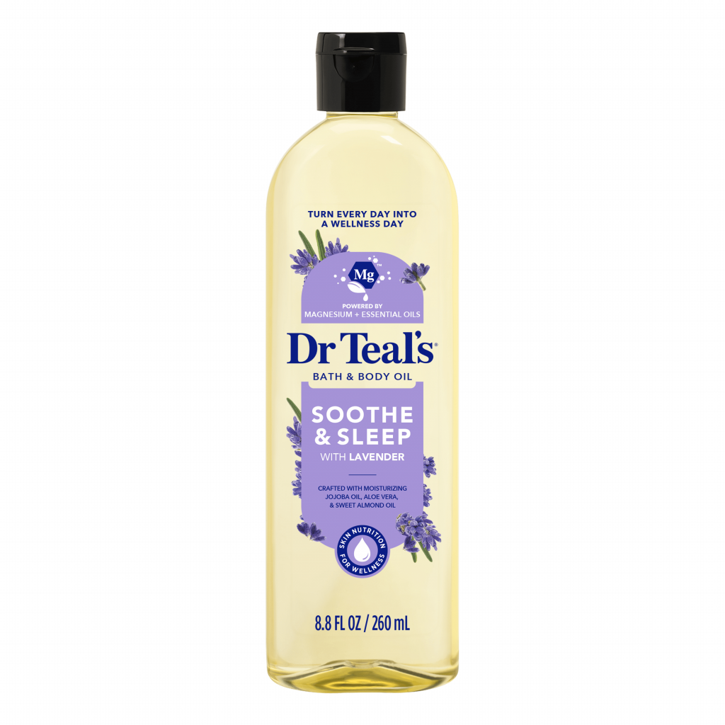 soothe & sleep with lavender bath & body oil 8.8 fl oz bottle